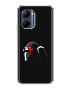 Чохол для Realme C33 з картинкою «Among Us шолом»