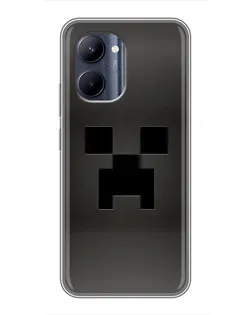 Чохол для Realme C33 з картинкою «Чорний кріпер градієнт»