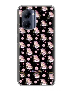 Чехол для Realme C33 с картинкой «Magic Unicorn паттерн»