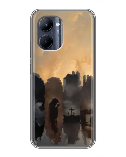 Чехол для Realme C33 с картинкой «Дорога к вере»