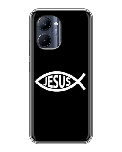 Чехол для Realme C33 с картинкой «Классический Jesus»