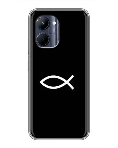 Чехол для Realme C33 с картинкой «Символ рыбы Jesus» Чехол для Realme C33 с картинкой «Символ рыбы Jesus»