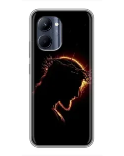 Чехол для Realme C33 с картинкой «Терновый венец»