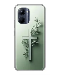 Чехол для Realme C33 с картинкой «Оливковая ветвь»