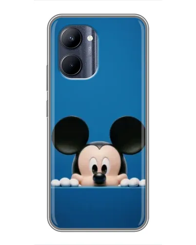 Чехол для Realme C33 с картинкой «Микки выглядывает» Чехол для Realme C33 с картинкой «Микки выглядывает»
