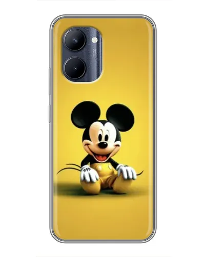 Чехол для Realme C33 с картинкой «Микки на желтом» Чехол для Realme C33 с картинкой «Микки на желтом»