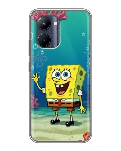 Чехол для Realme C33 с картинкой «Подводный привет»