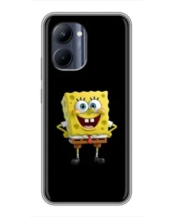 Чехол для Realme C33 с картинкой «Классический Губка Боб»