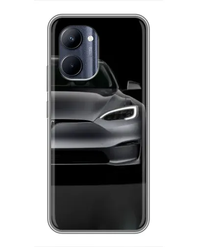 Чехол для Realme C33 с картинкой «Tesla Model S Look» Чехол для Realme C33 с картинкой «Tesla Model S Look»