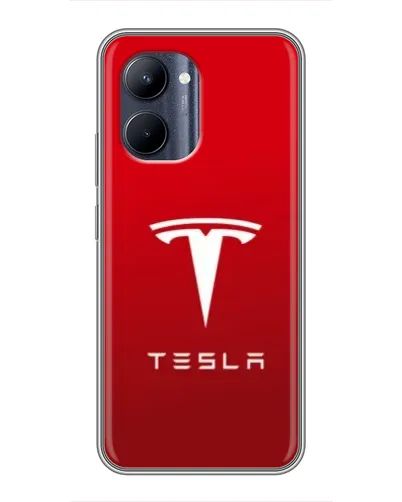Чехол для Realme C33 с картинкой «Tesla Red Classic» Чехол для Realme C33 с картинкой «Tesla Red Classic»