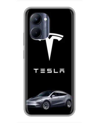 Чехол для Realme C33 с картинкой «Tesla Model Y» Чехол для Realme C33 с картинкой «Tesla Model Y»