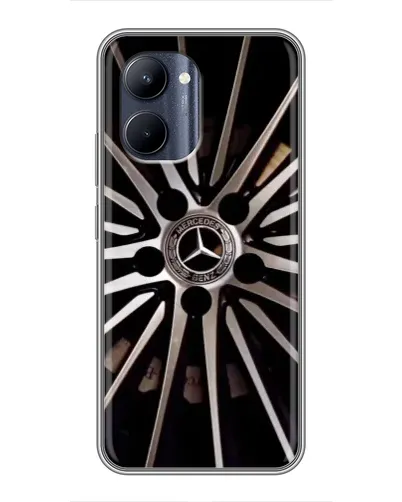 Чехол для Realme C33 с картинкой «Диск Mercedes»