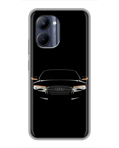 Чехол для Realme C33 с картинкой «Audi — ночной контур» Чехол для Realme C33 с картинкой «Audi — ночной контур»