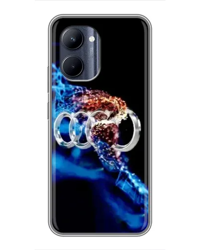 Чехол для Realme C33 с картинкой «Энергия лого Audi» Чехол для Realme C33 с картинкой «Энергия лого Audi»