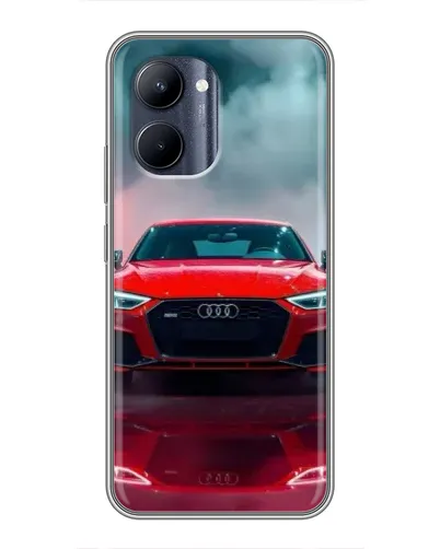 Чехол для Realme C33 с картинкой «Audi RS — красный стиль» Чехол для Realme C33 с картинкой «Audi RS — красный стиль»