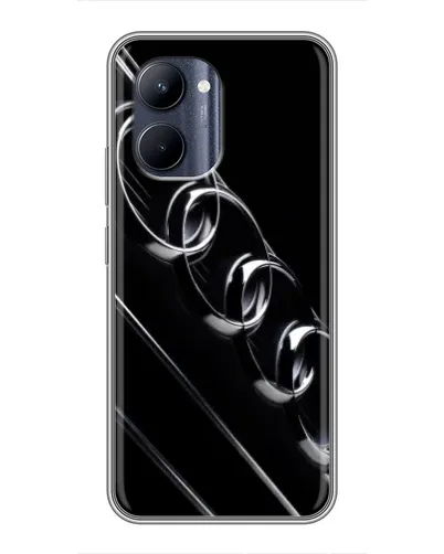 Чехол для Realme C33 с картинкой «Audi — абстрактные кольца» Чехол для Realme C33 с картинкой «Audi — абстрактные кольца»
