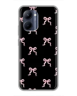 Чехол для Realme C33 с картинкой «Бант-цветок»
