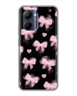 Чехол для Realme C33 с картинкой «Геометрия банта»