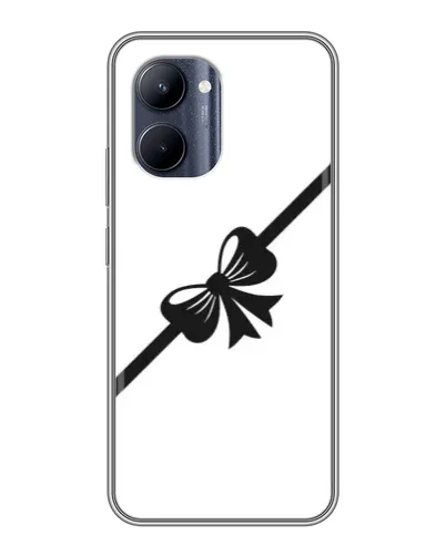Чехол для Realme C33 с картинкой «Диагональный бант»