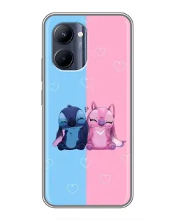 Чехол для Realme C33 с картинкой «Stitch и Angel Love» Чехол для Realme C33 с картинкой «Stitch и Angel Love»