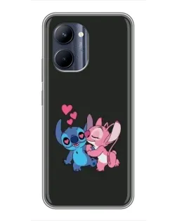 Чехол для Realme C33 с картинкой «Анжел целует Стича» Чехол для Realme C33 с картинкой «Анжел целует Стича»