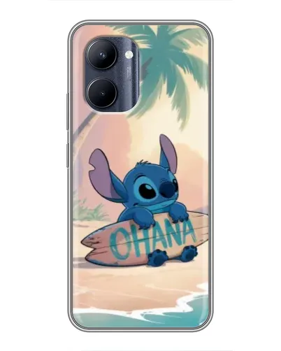 Чехол для Realme C33 с картинкой «Стич на серфе» Чехол для Realme C33 с картинкой «Стич на серфе»