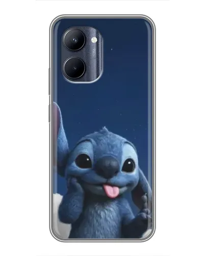 Чехол для Realme C33 с картинкой «Стич в облаках» Чехол для Realme C33 с картинкой «Стич в облаках»