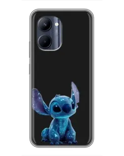 Чехол для Realme C33 с картинкой «Стич на черном» Чехол для Realme C33 с картинкой «Стич на черном»