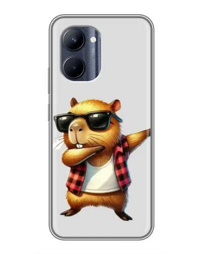 Чехол для Realme C33 с картинкой «Капибара рэпер даб» Чехол для Realme C33 с картинкой «Капибара рэпер даб»