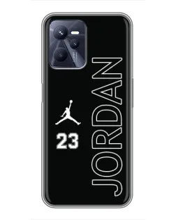 Чехол для Realme C35 с картинкой «Jordan Vertical»