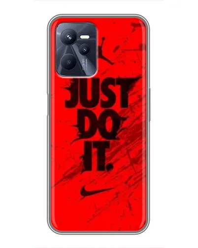 Чехол для Realme C35 с картинкой «Nike Just Do It»