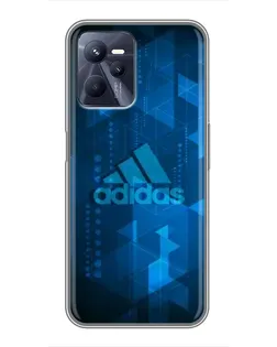 Чехол для Realme C35 с картинкой «Adidas Sport Art»