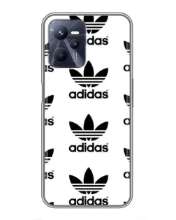 Чехол для Realme C35 с картинкой «Adidas Pattern»