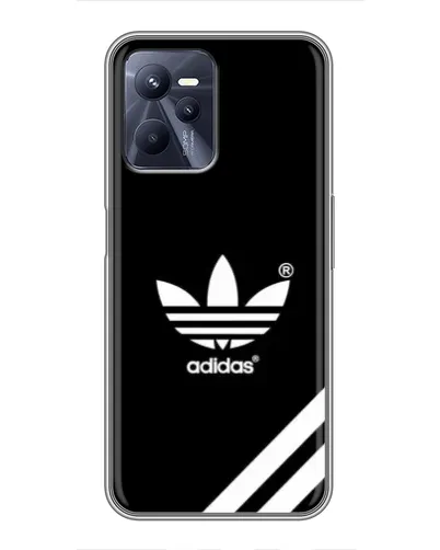 Чехол для Realme C35 с картинкой «Adidas с диагональными полосами» Чехол для Realme C35 с картинкой «Adidas с диагональными полосами»