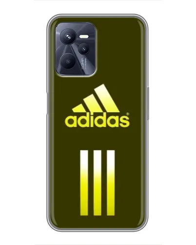 Чехол для Realme C35 с картинкой «Оливковый градиент Adidas» Чехол для Realme C35 с картинкой «Оливковый градиент Adidas»