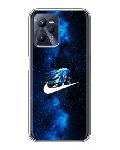 Чехол для Realme C35 с картинкой «Звездный путь Nike»