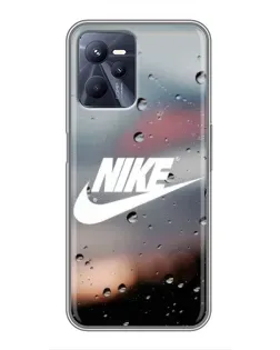 Чохол для Realme C35 з картинкою «Nike у стилі ретро»