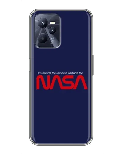 Чехол для Realme C35 с картинкой «NASA — глубокий космос»