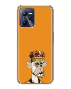Чехол для Realme C35 с картинкой «Золотая обезьяна Bored Ape»