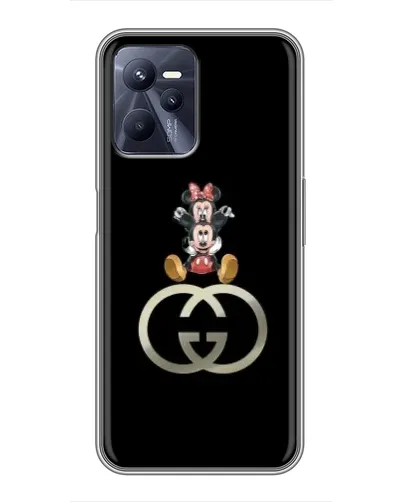 Чехол для Realme C35 с картинкой «Минни Маус на лого» Чехол для Realme C35 с картинкой «Минни Маус на лого»