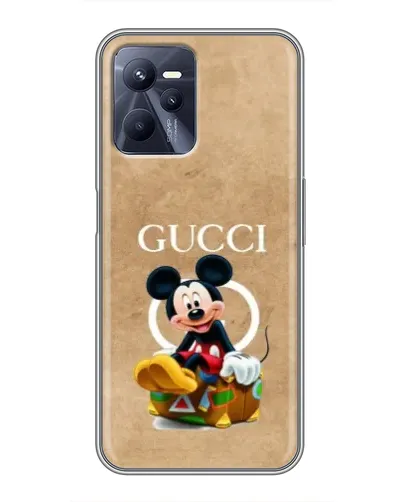 Чехол для Realme C35 с картинкой «Микки Маус Gucci — крафт» Чехол для Realme C35 с картинкой «Микки Маус Gucci — крафт»