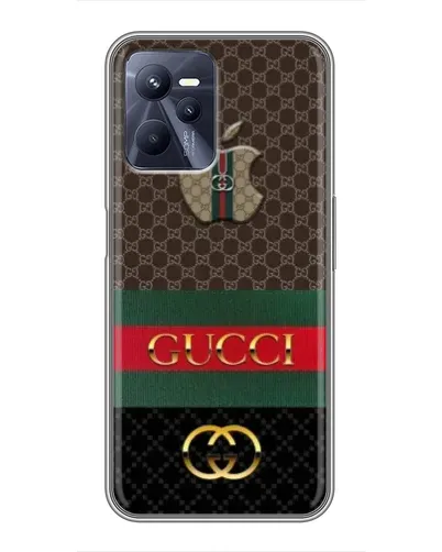 Чехол для Realme C35 с картинкой «Gucci — брендированный десерт» Чехол для Realme C35 с картинкой «Gucci — брендированный десерт»