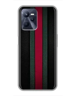 Чехол для Realme C35 с картинкой «Gucci — неоновая линия»