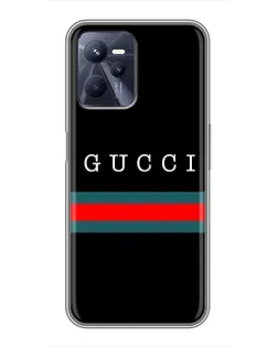 Чехол для Realme C35 с картинкой «Gucci — красный пояс»