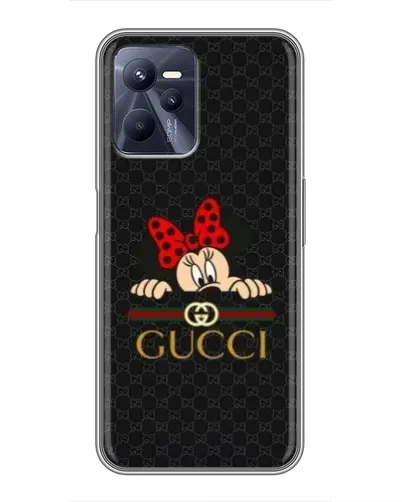 Чехол для Realme C35 с картинкой «Минни Маус Gucci — черный» Чехол для Realme C35 с картинкой «Минни Маус Gucci — черный»