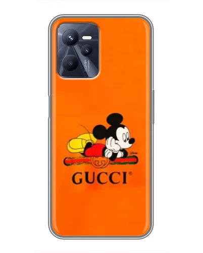 Чохол для Realme C35 з картинкою «Міккі Маус Gucci — помаранч» Чохол для Realme C35 з картинкою «Міккі Маус Gucci — помаранч»