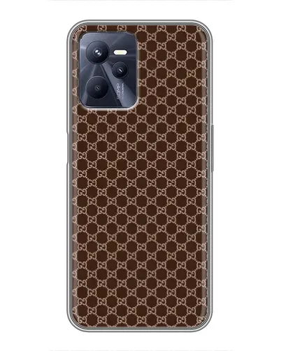 Чохол для Realme C35 з картинкою «Gucci — шоколадна сітка» Чохол для Realme C35 з картинкою «Gucci — шоколадна сітка»