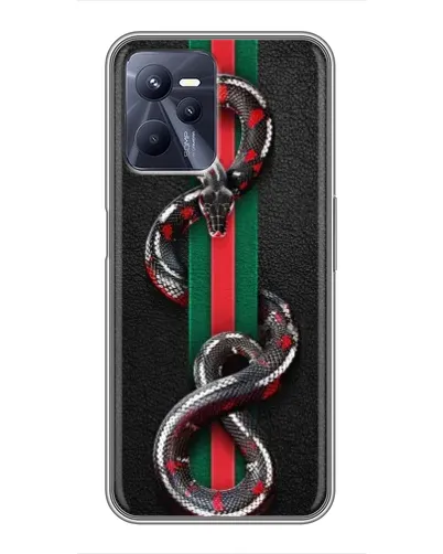 Чохол для Realme C35 з картинкою «Gucci — змія на смузі» Чохол для Realme C35 з картинкою «Gucci — змія на смузі»
