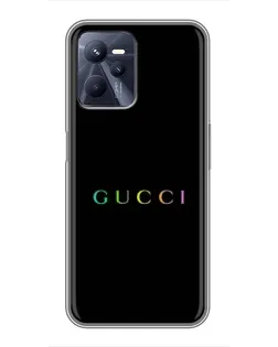 Чохол для Realme C35 з картинкою «Gucci — неоновий мінімалізм»