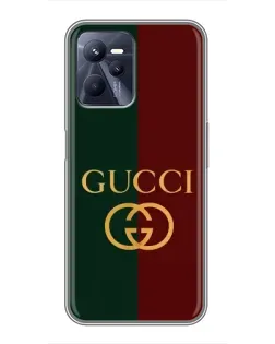 Чохол для Realme C35 з картинкою «Gucci — темно-зелений градієнт»